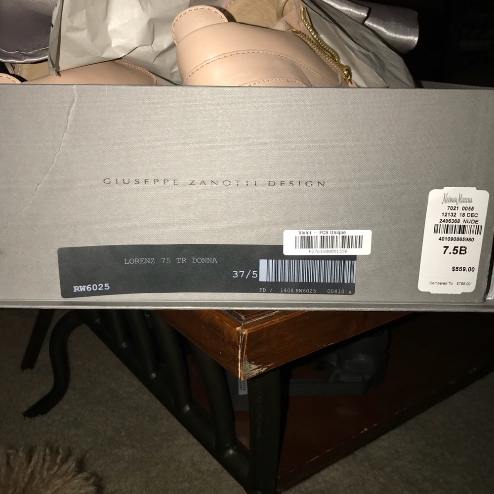 Giuseppe Zanotti wedge sneaker size 8 - Picture 6 of 8